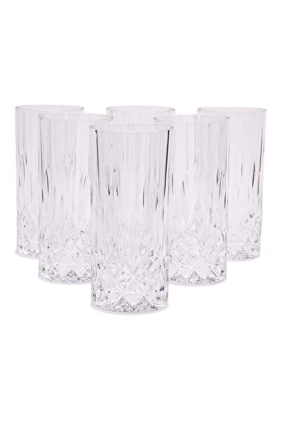 RCR 6-Piece Opera Hi Ball Tumbler Set Clear 350ml