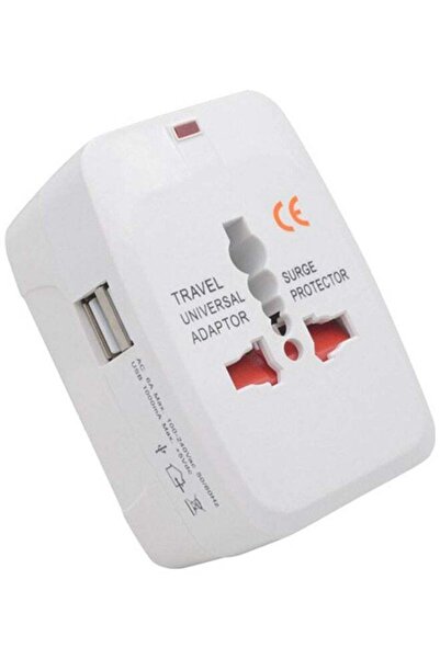 Generic All-In-One Universal Adaptor White