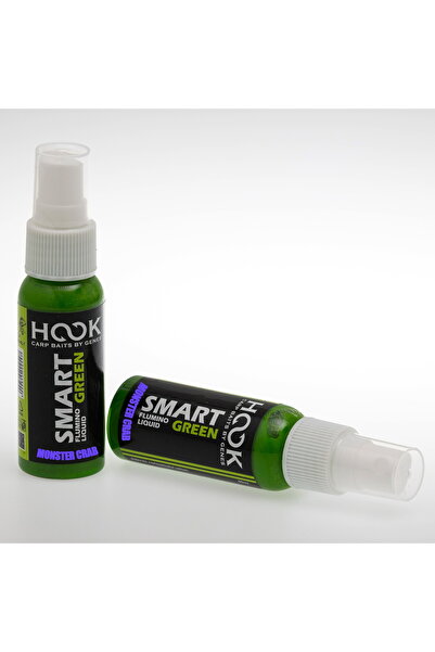 HOOK - Carp Baits By Genes SMART FLUMINO LICHID VERDE 30ML – CRAB MONSTRU