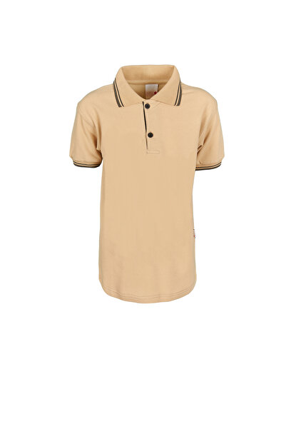 Baran Işık Children's Short Sleeve Polo Collar T-Shirt