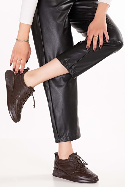 Gondol Pantofi confortabili cu șireturi din piele naturală cu talpă anatomică...