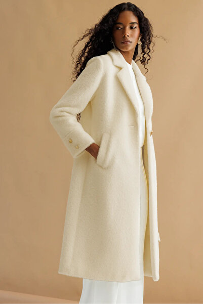 EL&BA GİYİM Gaze GOLD DÜĞMELİ KABAN 9219