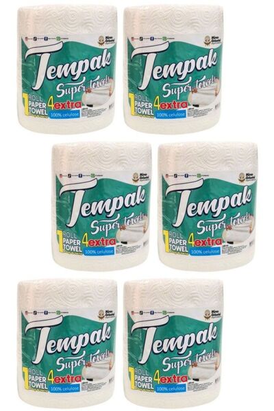 Tempak ROLA prosop de hârtie MIRAN 4 PLURI x6