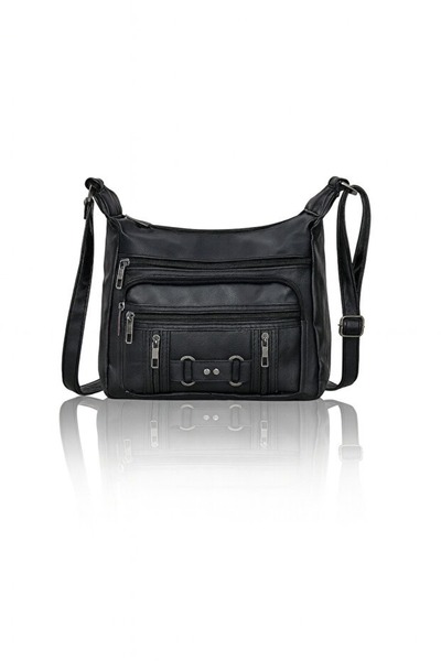 AVCA Women's Washing Leather Shoulder Bag Multi-Compartment Women's Bag with ...