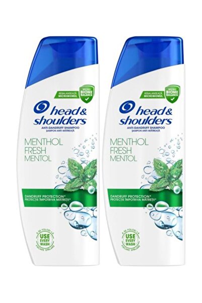 Head & Shoulders H&S Shmapoo 330ML MENTOL x2