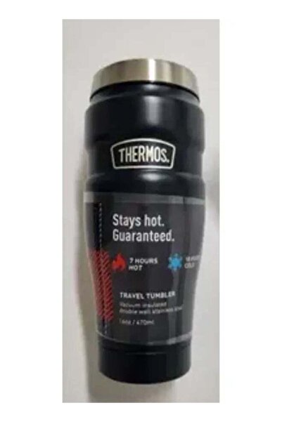 Thermos Vacuum Insulated Stainless Steel Travel Tumbler Midnight Blue 16 Oz