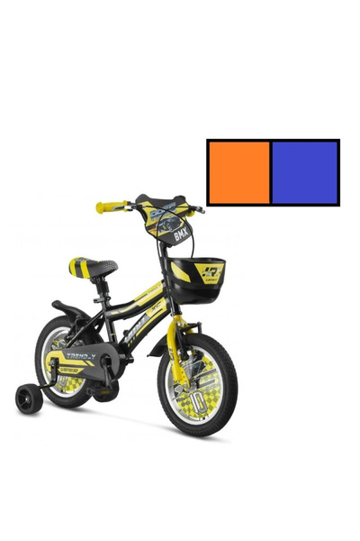 Ümit 1402 BMX-SEPET-V-ERKEK ÇOCUK BİSİKLETİ 14 JANT TURUNCU MAVİ