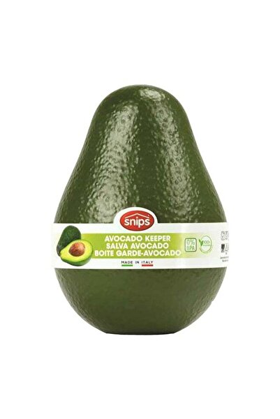Snips علبة بلاستيكية خالية من مادة BPA لحفظ الأفوكادو، لون أخضر وشفاف، سعة 70...