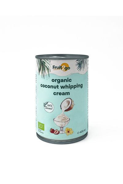 Monicol Fruit2GO Frișcă vegană de cocos 94%, 400 ml., Fruit2Go