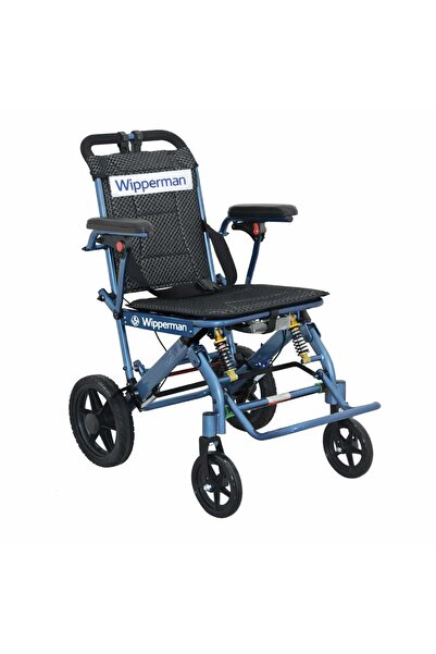 Emekcom Dar Alanlara Uygun Kompakt Katlanır Manuel Tekerlekli Sandalye