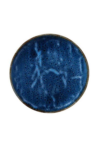 Generic Kutahya Ocean Dishwasher Safe Round Porcelain Flat Dinner Plate Dark ...