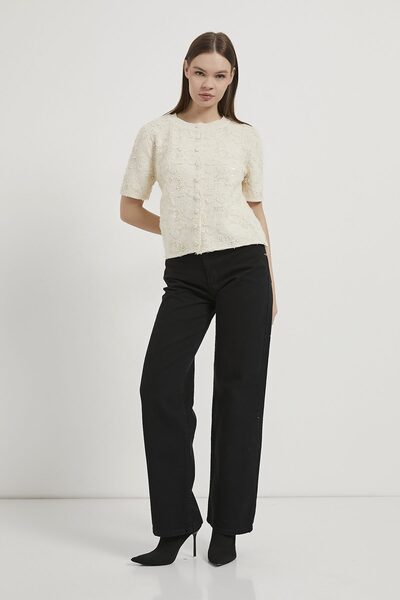 Arma Life Armalife 3049 high waist straight fit denim women's pants