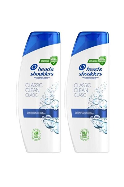 Head & Shoulders H&S Shampoo 200ML CLASSIC CLEAN 2IN1 x2