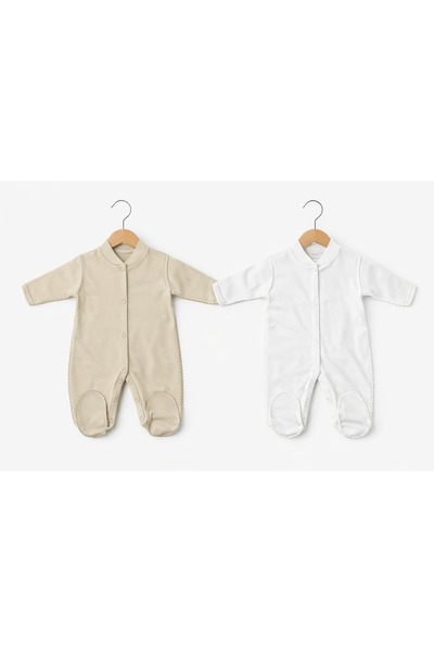 KARDEŞLER BABY 2-Piece Baby Romper with Gloves