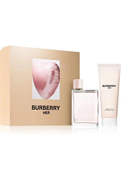 BURBERRY Σετ Burberry: Her, Eau De Parfum, Για Γυναίκες, 50 ml + Her, Ενυδατι...