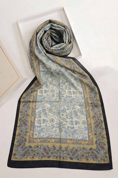 Vamelya Aria Cotton Textured Shawl Italian Signature Series