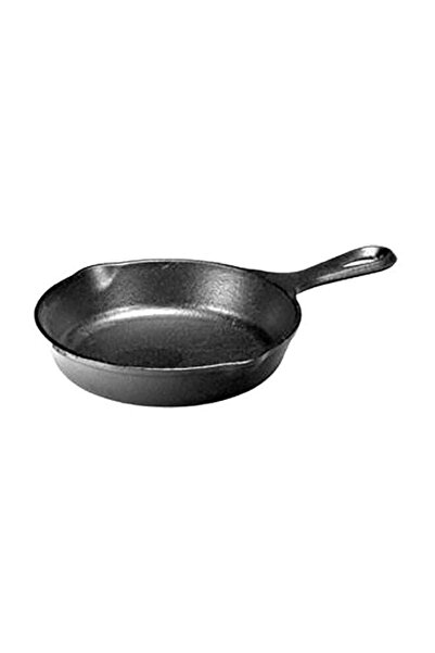 Lodge Seasoned Even Heat Distribution Cast Iron Skillet Black 16.5 cm