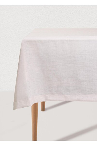 The Mia Rectangular Tablecloth Etamin Stone 150X230 cm