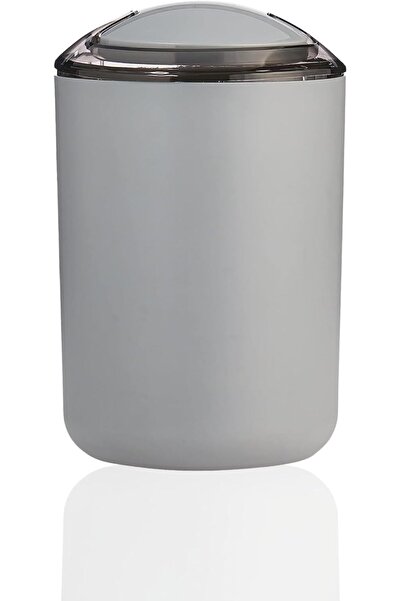 Feelings Bath Plastic Waste Swing Dustbin 5 Ltr - Grey
