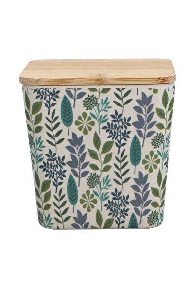 Felli Bamboo Fiber Canister with Lid Multicolor 330ml