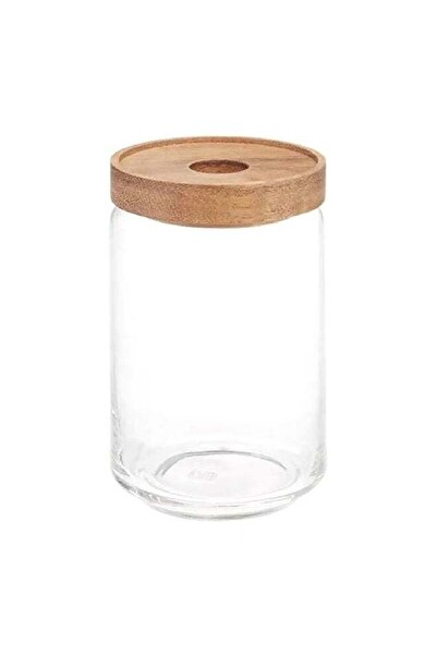 Felli Food Storage Container with Lid Clear and Brown 360 ml