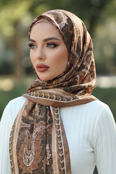 Vamelya شال أريا القطني ذو الملمس المميز من السلسلة الإيطالية المميزة