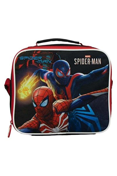 SUNCE Marvel Spiderman Insulated Zipper Closure Lunch Tote