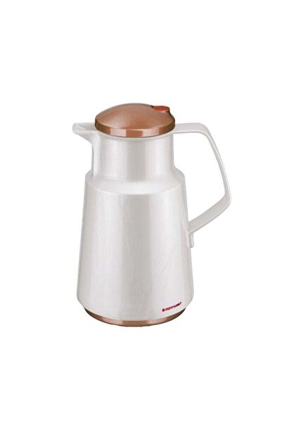 ROTPUNKT Durable and Elegant Design Vacuum Jug White and Brown 1 Liter
