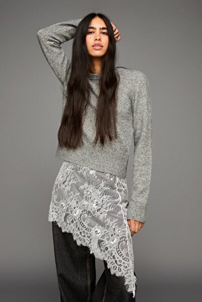 Bershka Dantelli pareo etek