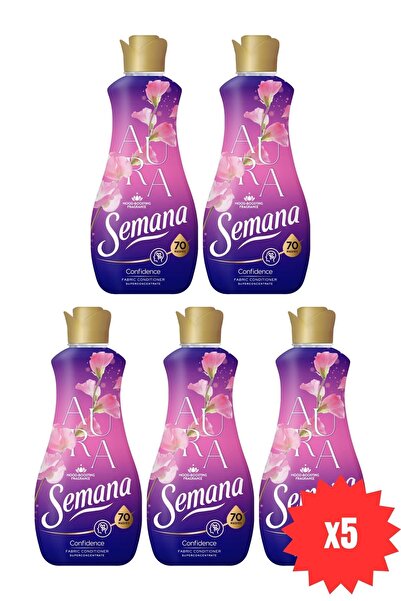Semana Laundry Conditioner AURA CONFIDENCE 1.4L X5