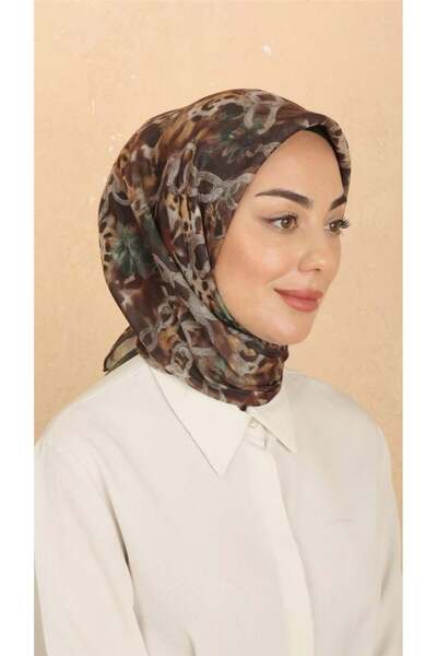 locella Lo'cella Pamuklu Soft Eşarp 4529-11 Kahve