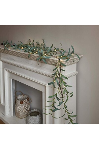 Arabest Fairy Lights, Lighted Olive Garland Battery Operated with Timer,Artif...