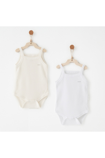 andywawa Baby Body 2 Pcs Tank Body Jacquard Special Modal