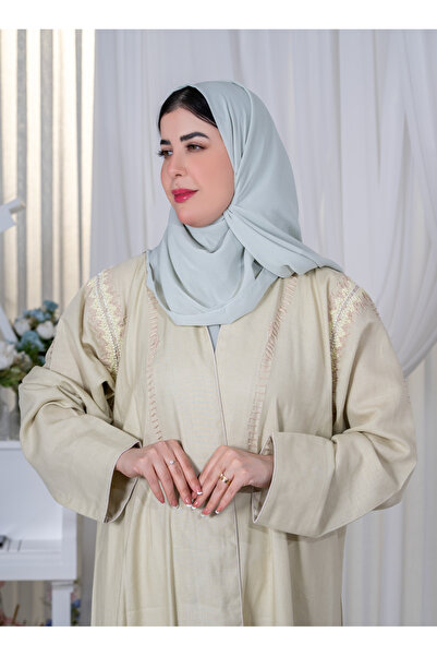 Abay Linen Abaya - Beige