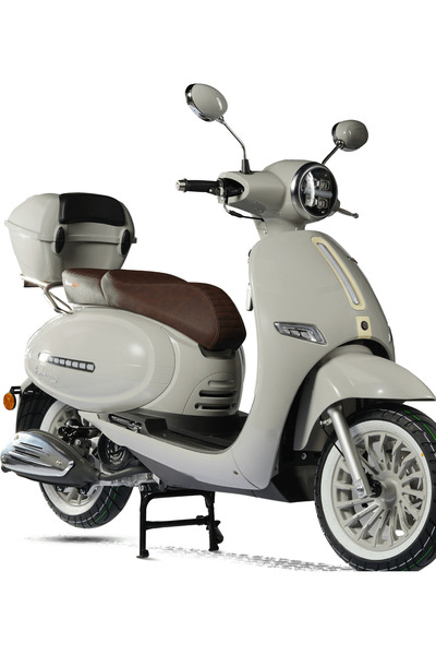 MOTOLUX Motolüx Americano 125CC Benzinli Scooter Gri Renk