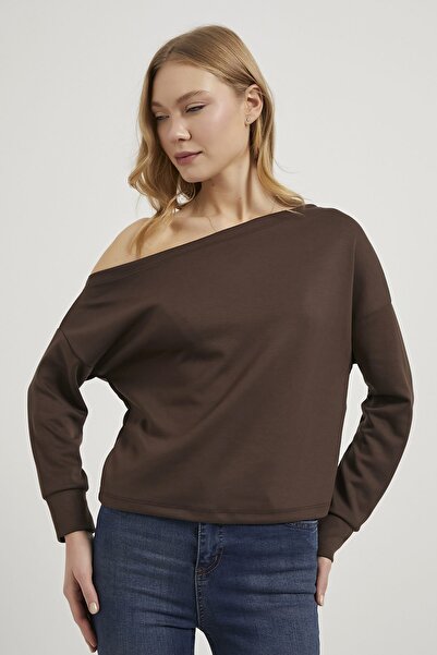 Arma Life Armalife 1249 Low Shoulder Loose Women's Blouse