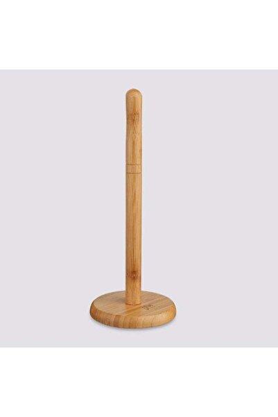 Generic Durable Bamboo Kitchen Paper Towel Holder