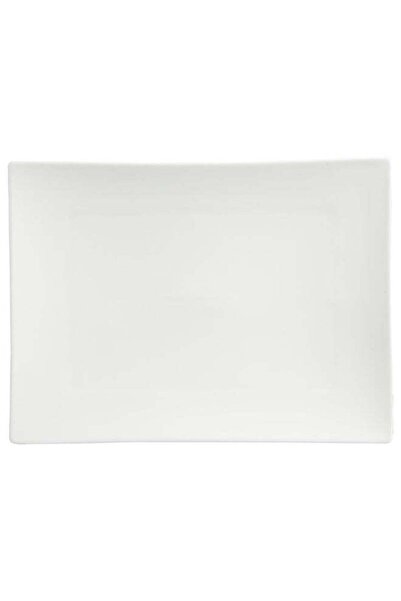 Secret de Gourmet Tokyo Rectangular Porcelain Presentation Plate White