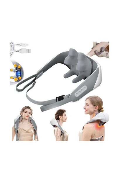 Arabest Massagers for Neck and Shoulder with Heat, Shiatsu Neck and Back Mass...