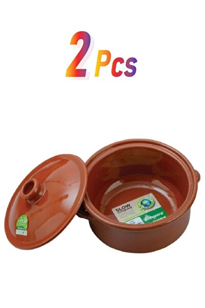 Graupera Lead-Free Casserole Brown Terracotta 20 cm