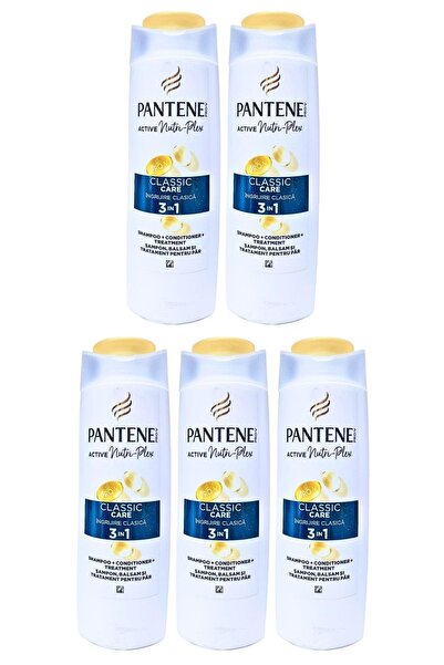 Pantene Шампоан 200 мл 3 в 1 КЛАСИЧЕСКИ x5