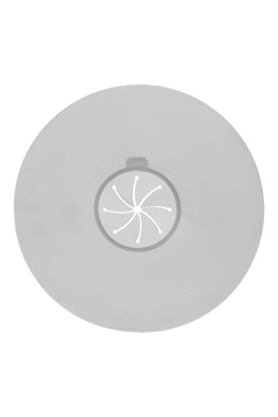 Five Simply Smart وعاء خلط بغطاء سيليكون رمادي اللون مضاد للانسكاب، 35 سم