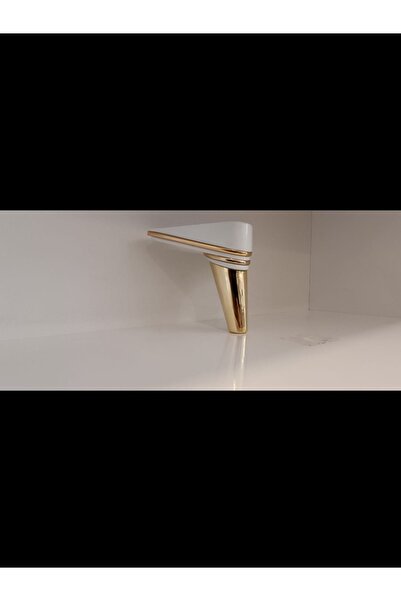 Home Elegance 15 CM GOLD Beyaz Koltuk ve Mobilya Ayağı