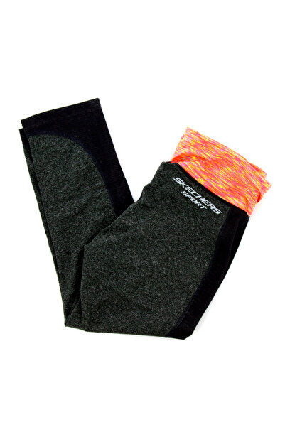 SKECHERS , Kaylee Deep, Waist Crop, Synthetic Leggings, 10, For Women