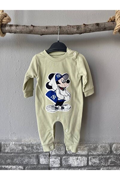 Linoş Kids Erkek Bebek Mevsimlik Uzun Kollu Bebe Yakalı %100 Pamuk Çıtçıtlı E...