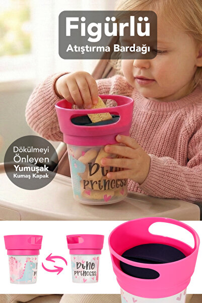 Meleni Baby Dökülmeyi Önleyen Mama Kabı Atıştırma Bardağı - Çocuk Beslenme Ka...