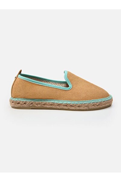 Su Espadril Bionda dark sand women's flat espadrille