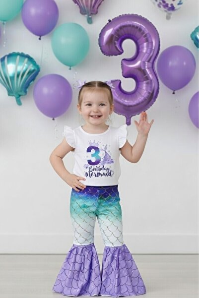 My Kids Wear Kız Çocuk Doğum Günü Partisi Takımı (1–5 Yaş) 12498