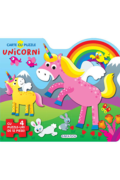GIRASOL Puzzle book - Unicorns
