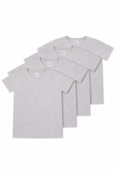 berkMICIRIK Tricou unisex pentru copii, cu gât rotund, mânecă scurtă, croială...